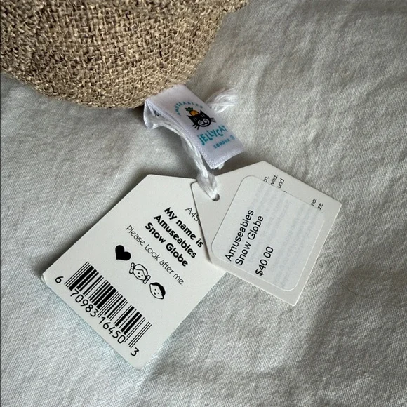 NWT Jellycat Amuseables Snow Globe - Picture 3 of 8